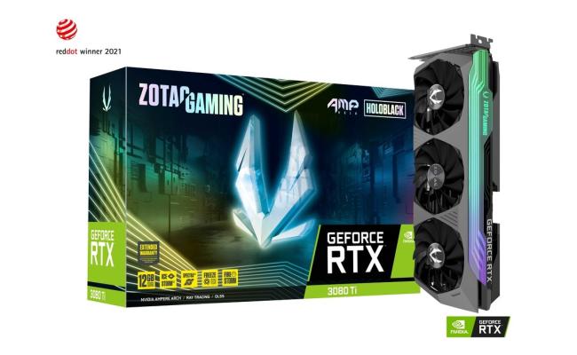 ZOTAC GAMING GeForce RTX 3080 Ti AMP Holo 12GB GDDR6X (LHR) - Graphics Card