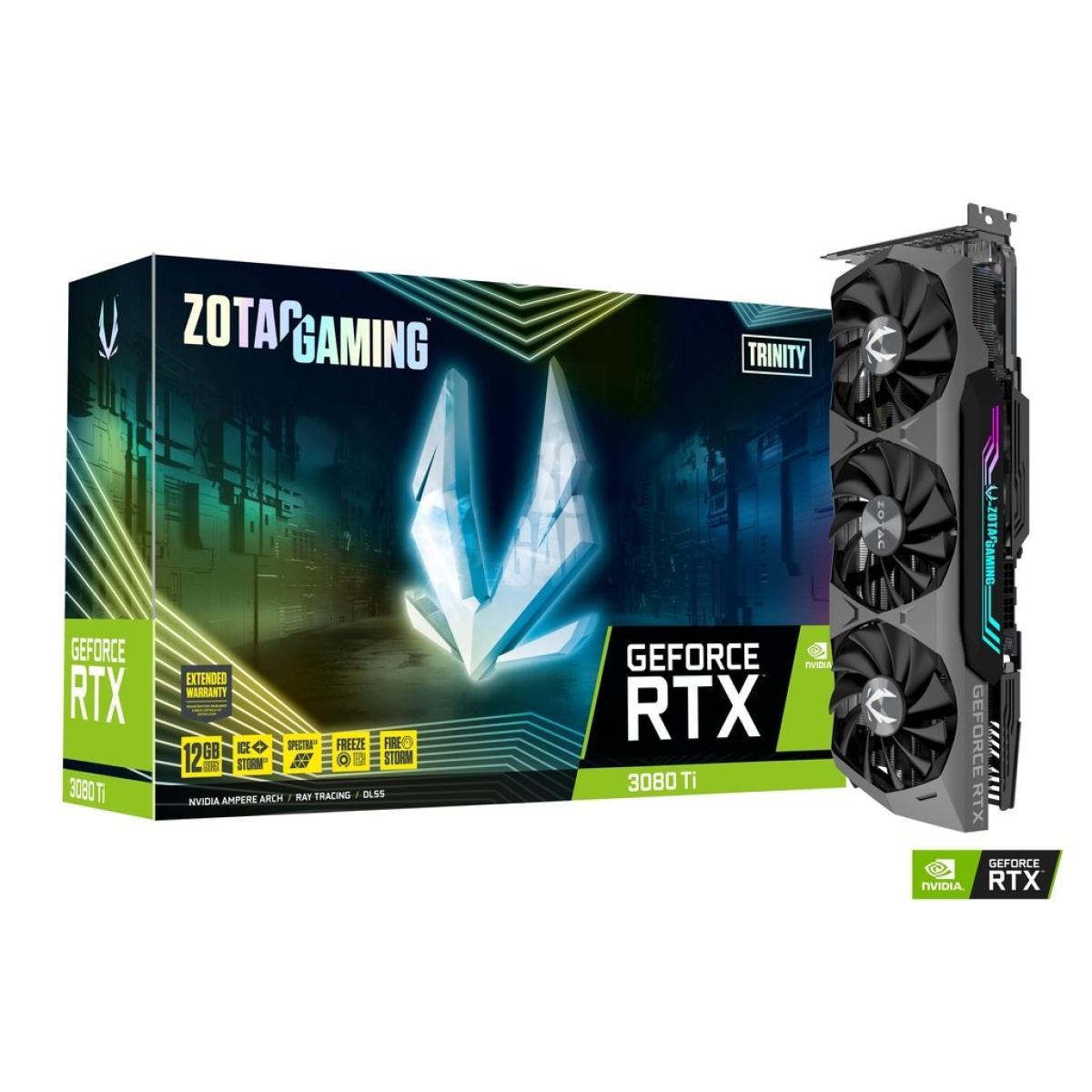 ZOTAC GAMING GeForce RTX 3080 Ti Trinity 12GB GDDR6X (LHR) - Graphics Card