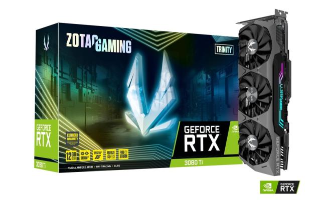 ZOTAC GAMING GeForce RTX 3080 Ti Trinity 12GB GDDR6X (LHR) - Graphics Card