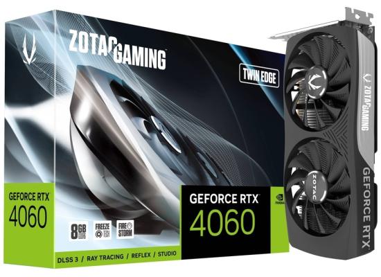 ZOTAC GAMING GeForce RTX 4060 Twin Edge 8GB GDDR6 - Graphics Card