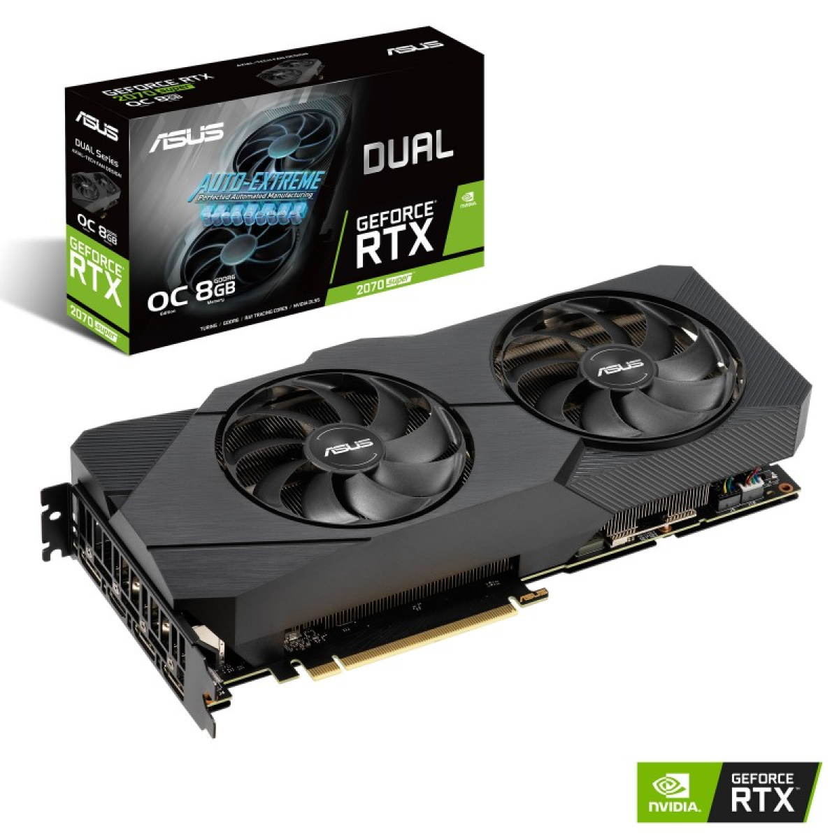 ASUS Dual GeForce® RTX 2070 SUPER™ EVO OC edition 8GB GDDR6
