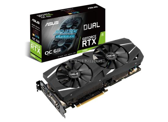 ASUS Dual GeForce RTX™ 2060 OC edition 6GB GDDR6 - Graphics Card