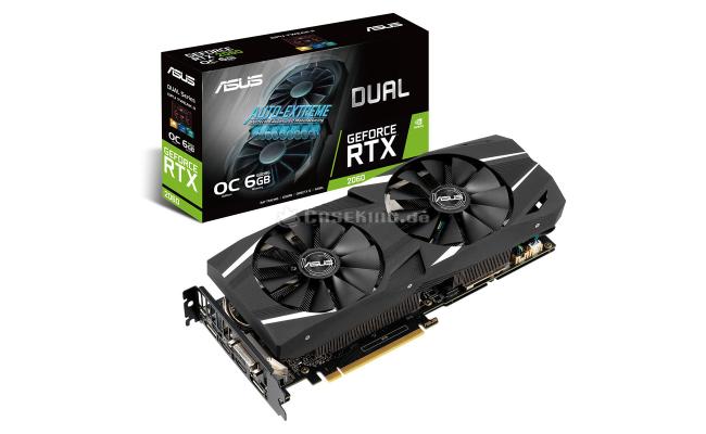 ASUS Dual GeForce RTX™ 2060 OC edition 6GB GDDR6 - Graphics Card