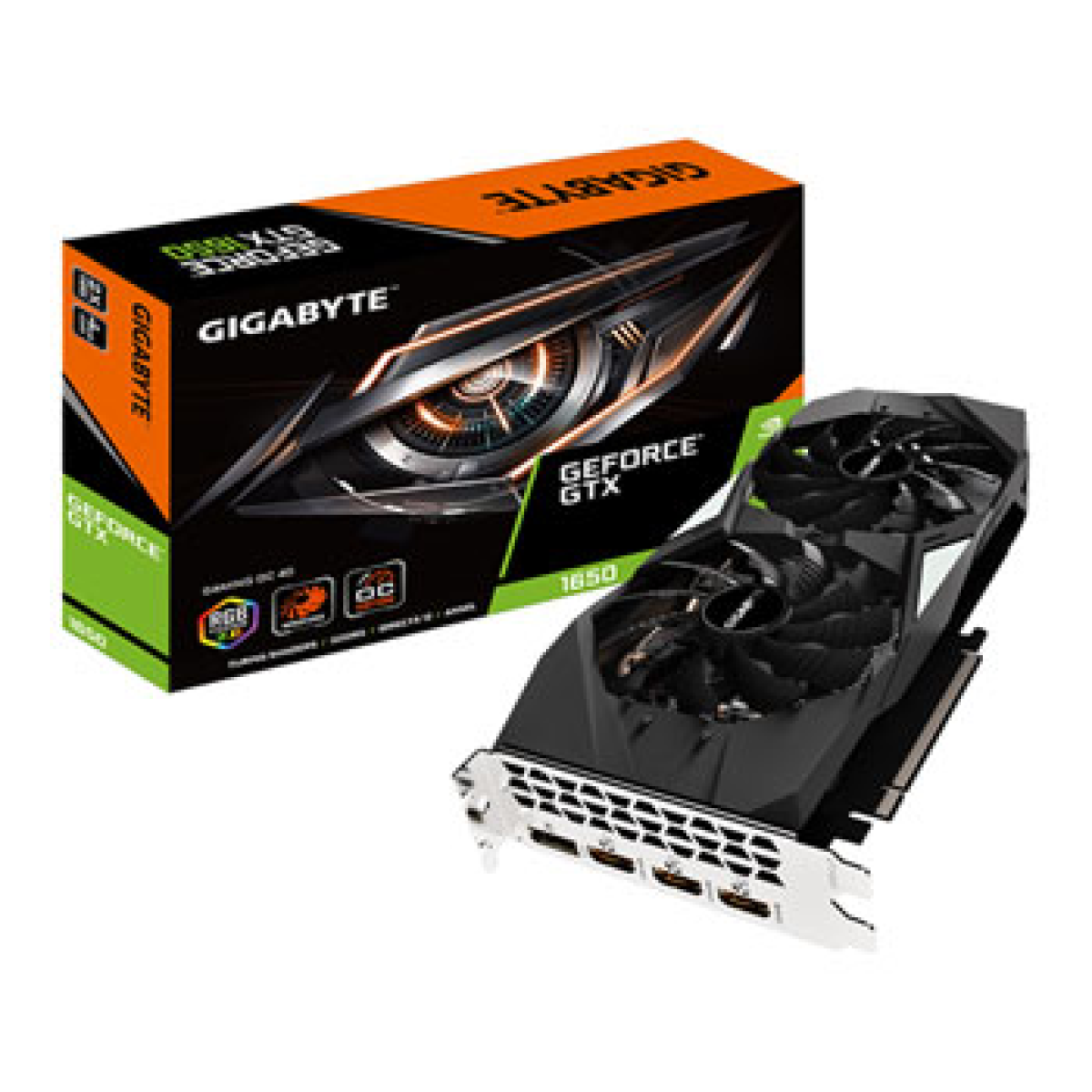 GIGABYTE GeForce® GTX 1650 RGB GAMING OC 4GB