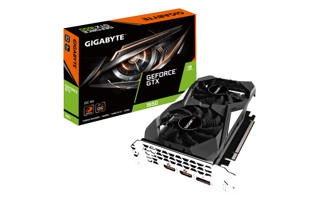GIGABYTE GeForce® GTX 1650 WINDFORCE OC 4G