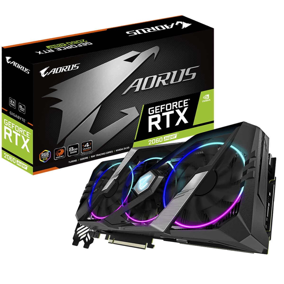 Gigabyte AORUS GeForce® RTX 2060 SUPER™ 8G