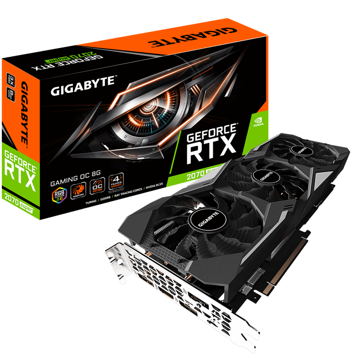 Gigabyte GeForce® RTX 2070 SUPER™ GAMING OC 8G