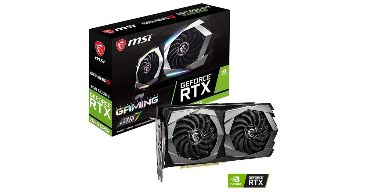 Msi Nvidia Geforce Rtx 2060 Super 8gb Gaming Ddr6 