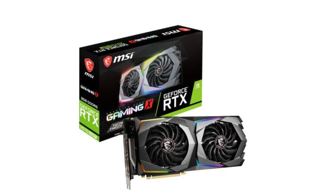 MSI NVIDIA GeForce RTX 2070 SUPER GAMING X GDDR6