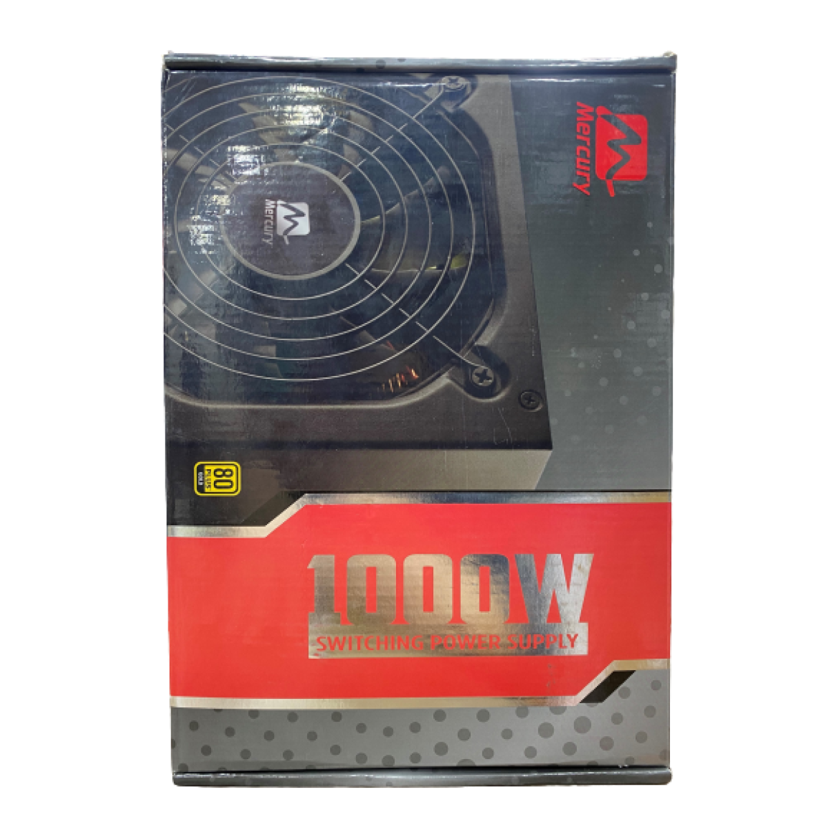 MERCURY POWER SUPPLY M1000-GSM 1000W 80 Plus Gold Certified ***CPU(4+4) x 1 Only
