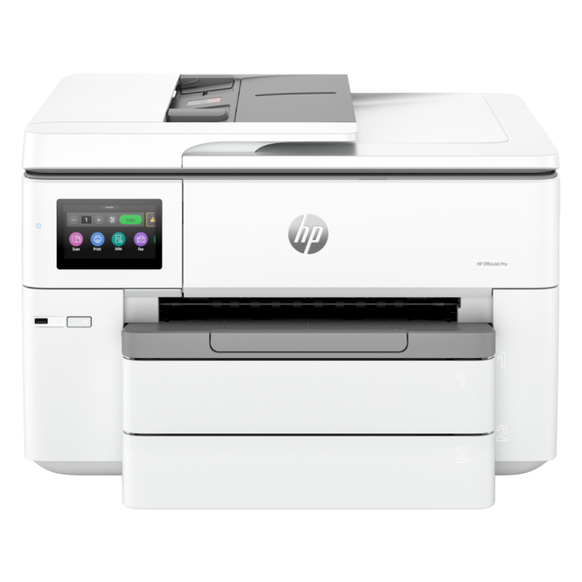 HP Office Jet Pro 9730 Wide Format A3 All-in-One Printer, Color, Print, Copy, Scan, Wireless, Automatic document feeder, Two-sided printing, Two-sided scanning, Scan to pdf, Touchscreen, Cement