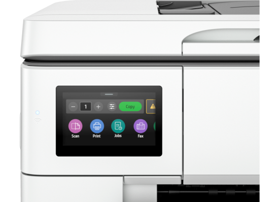 HP Office Jet Pro 9730 Wide Format A3 All-in-One Printer, Color, Print, Copy, Scan, Wireless, Automatic document feeder, Two-sided printing, Two-sided scanning, Scan to pdf, Touchscreen, Cement