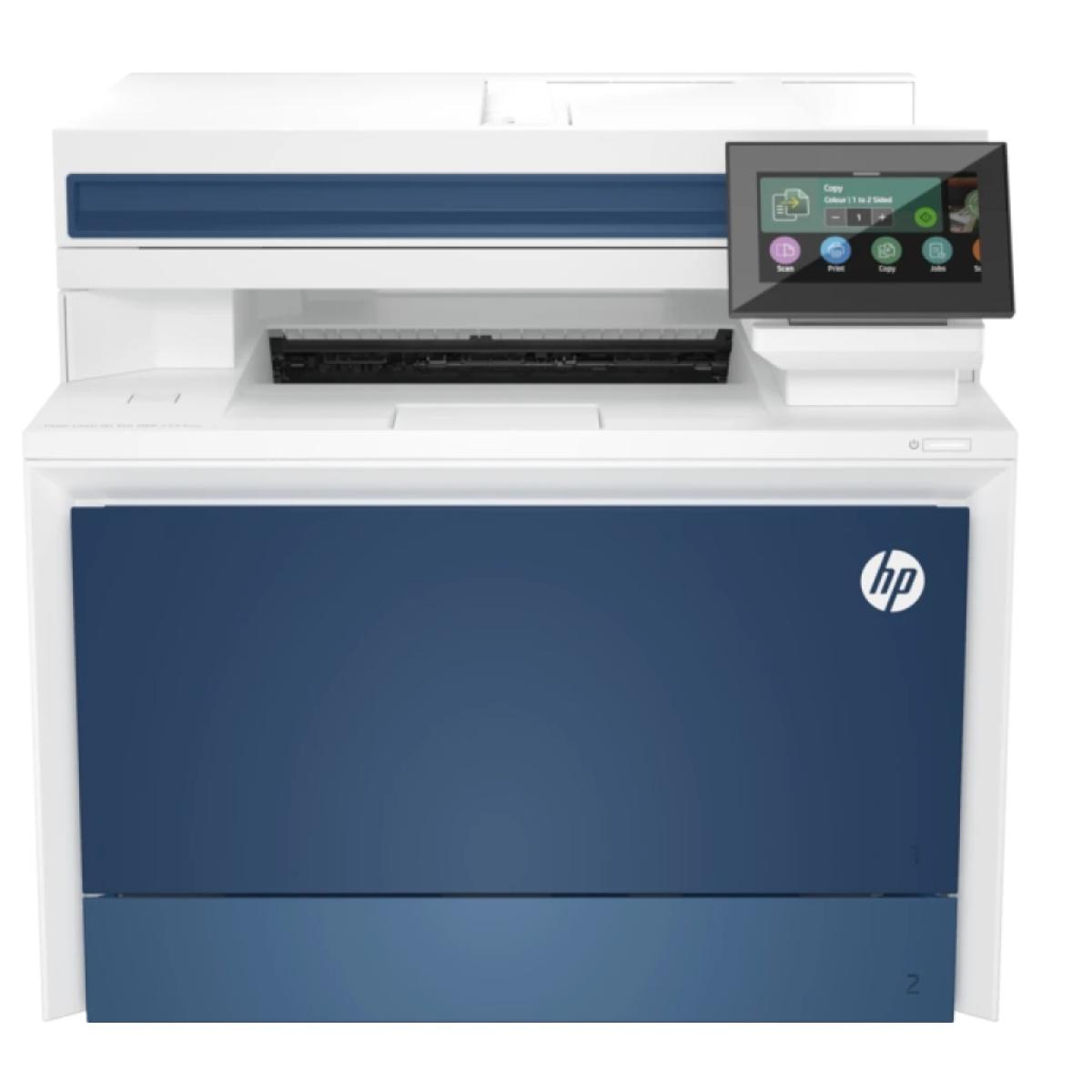 HP Color LaserJet Pro MFP 4303dw Printer, A4 Color Laserjet Multifunction Print, copy, scan, USB, Wireless, Bluetooth, ADF, Duplex printing w/ Touchscreen control panel