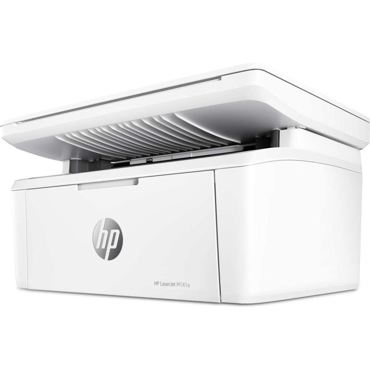 HP Laser MFP M141a Black and White Laser Multifunction 3-In-One Wired USB Printer (Print, Scan, Copy)