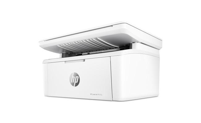 HP Laser MFP M141W Black and White Laser Multifunction 3-In-One Wireless Printer (Print, Scan, Copy) - White