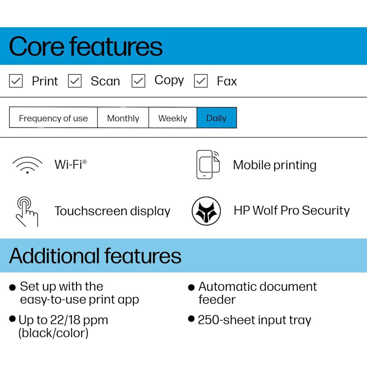 HP OfficeJet Pro 9123 All-in-One Printer, Print, copy, scan, fax, Wireless, Automatic document feeder, Two-sided printing, Two-sided scanning. HP OfficeJet Pro 9123 All-in-One Printer, Print, copy, scan, fax, Wireless, Automatic document feeder, Two-sided printing, Two-sided scanning.