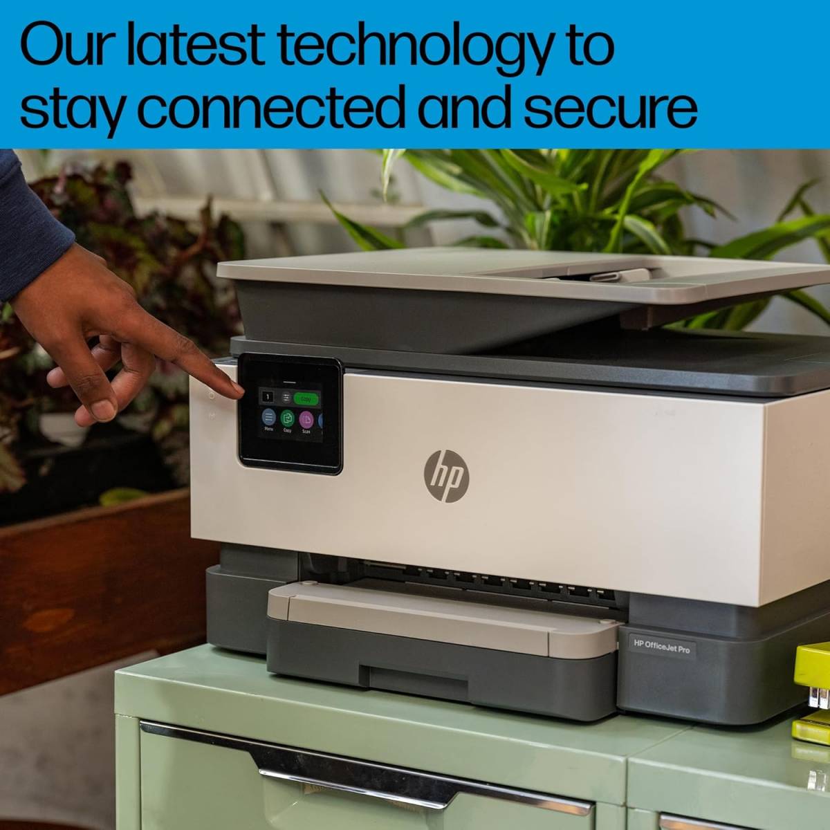 HP OfficeJet Pro 9123 All-in-One Printer, Print, copy, scan, fax, Wireless, Automatic document feeder, Two-sided printing, Two-sided scanning. HP OfficeJet Pro 9123 All-in-One Printer, Print, copy, scan, fax, Wireless, Automatic document feeder, Two-sided printing, Two-sided scanning.