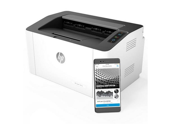 HP Laserjet 107w A4 Mono Laser- Wireless Printer