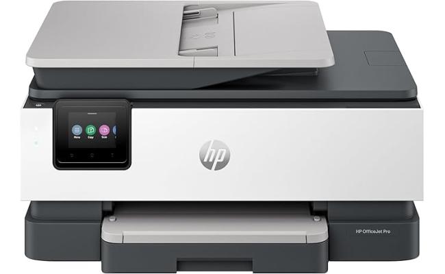 HP OfficeJet Pro 8123 All-in-One Printer, A4 , Color, Print, Copy, Scan, Wireless, Automatic document feeder, Two-sided printing, Touchscreen, Quiet mode, Light Cement - 405W0C