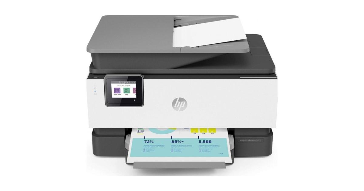 Мфу струйное hp officejet pro 9013 видео обзор