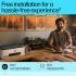 HP Smart Tank 580 All-in-One (Print/Copy/Scan) WiFi (Bluetooth, USB, Wi-Fi) Colour Wireless Ink Printer, 400 to 800 Recommended Monthly Page Volume, Smart buttons, Low-on-ink sensors