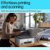 HP Smart Tank 580 All-in-One (Print/Copy/Scan) WiFi (Bluetooth, USB, Wi-Fi) Colour Wireless Ink Printer, 400 to 800 Recommended Monthly Page Volume, Smart buttons, Low-on-ink sensors