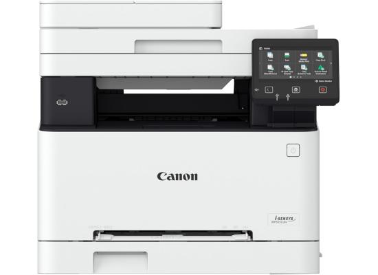 Canon i-SENSYS MF655Cdw Wireless Colour Multifunction Laser Printer - A4, Print, Copy, Scan - 21 ppm print speed, LCD Touch Screen - Wi-Fi Connectivity, Scan to Cloud - Office Printer