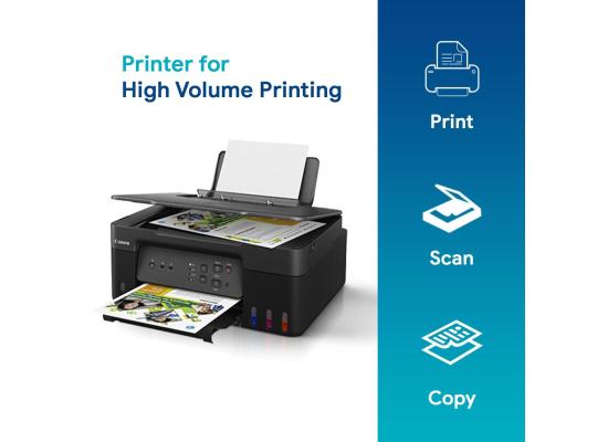 Canon PIXMA G3430 Ink Tank All-in-One Wireless Color Multi-function Printer 3in1 (Copy/Print/Scan/Photo) High Quality Printing