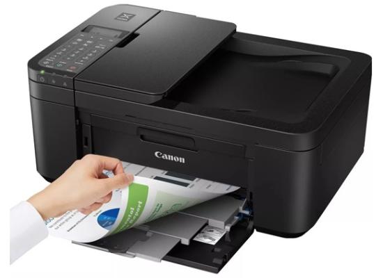 Canon PIXMA TR4640 Ink Tank All-in-One Mono LCD Wireless Color Multi-function Printer 4in1 (Copy/Print/Scan/Fax) w/ Duplex High Quality Printing