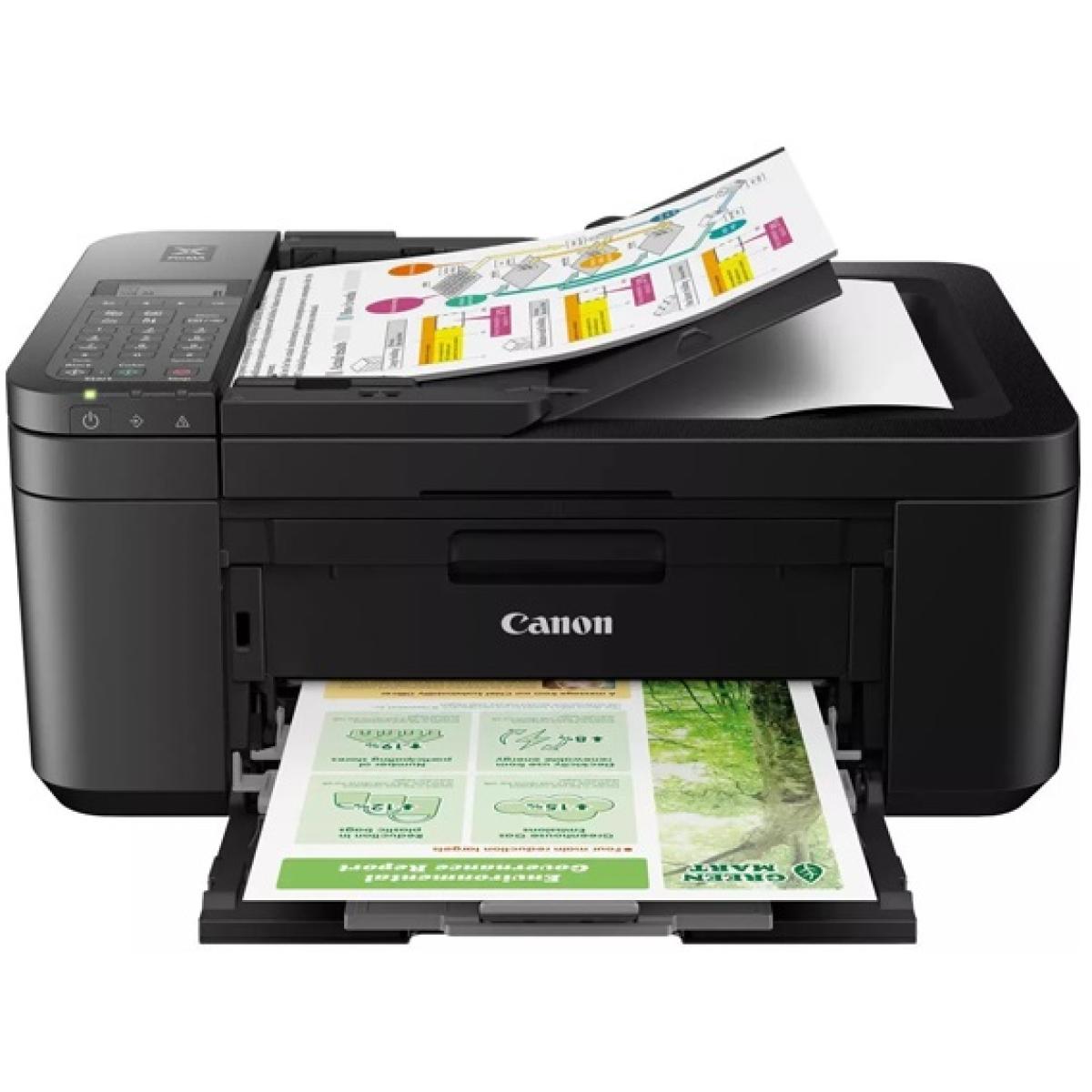 Canon PIXMA TR4640 Ink Tank All-in-One Mono LCD Wireless Color Multi-function Printer 4in1 (Copy/Print/Scan/Fax) w/ Duplex High Quality Printing