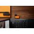 Kingston DataTraveler Exodia S USB Flash Drive - 256GB - USB 3.2 Gen 1 - USB Type A - Black/Orange - DTXS/256GB