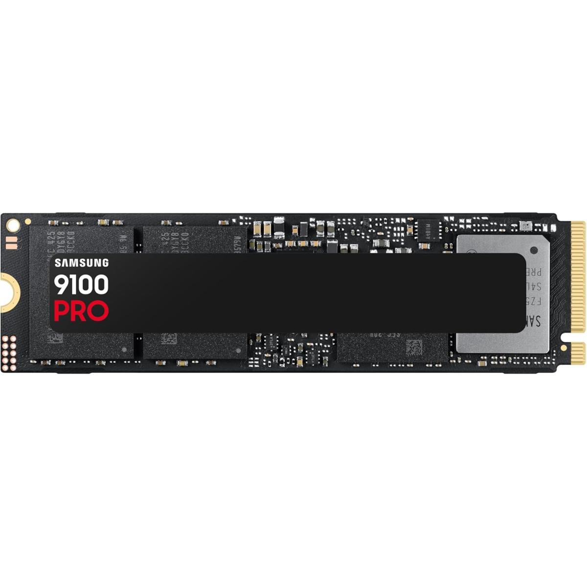 Samsung 9100 PRO 4TB PCIe 5.0 NVMe M.2 SSD-Sequential Read/Write (14,800/13,400 MB/s)