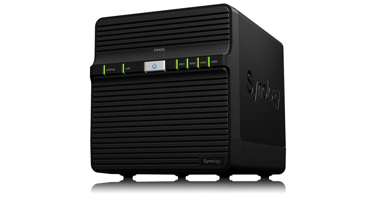 Synology DiskStation DS420J 4Bay NAS Storage Enclosure Essential Entry