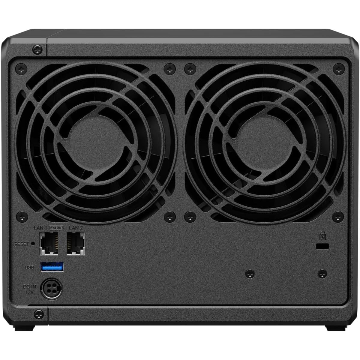 Synology 4-Bay DiskStation DS425+, Up to 278/281 MB/s sequential read/write, Store up to 80 TB of data in one place. Synology 4-Bay DiskStation DS425+, Up to 278/281 MB/s sequential read/write, Store up to 80 TB of data in one place.