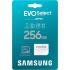 SAMSUNG EVO Select Micro SD-Memory-Card + Adapter, 256GB microSDXC 130MB/s Full HD & 4K UHD, UHS-I, U3, A2, V30, Expanded Storage for Android Smartphones, Tablets, Nintendo-Switch (MB-ME256KA/AM)