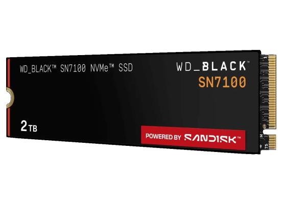 WD BLACK SN7100 2TB PCIe 4.0 NVMe M.2 SSD-Sequential Read/Write (7250/6900 MB/s)