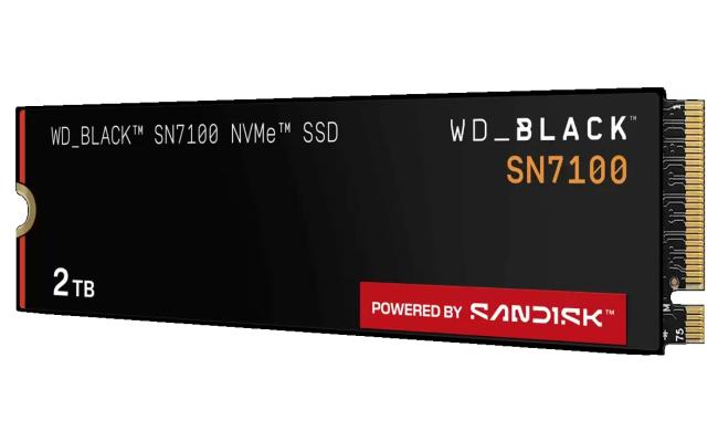 WD BLACK SN7100 2TB PCIe 4.0 NVMe M.2 SSD-Sequential Read/Write (7250/6900 MB/s)