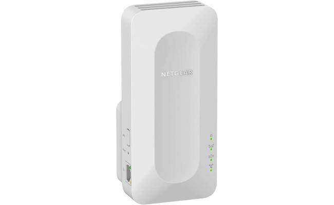 NETGEAR (EAX12) Wi-Fi 6 Mesh Range Extender AX1600 Dual-Band Wireless Signal Booster & Repeater (up to 1.6Gbps Speed), WPA3 Security, Smart Roaming