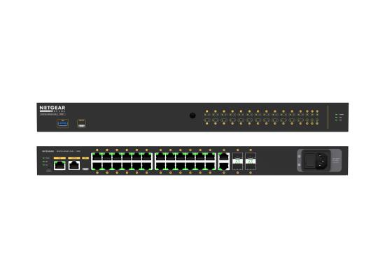 Netgear AV Line M4250 GSM4212P 8-Port Gigabit PoE+ Compliant Managed AV Switch with SFP (125W)
