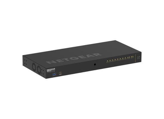 Netgear AV Line M4250 GSM4212P 8-Port Gigabit PoE+ Compliant Managed AV Switch with SFP (125W)