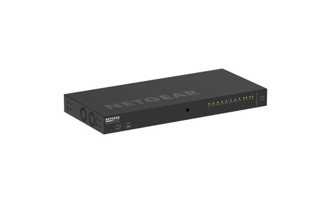 Netgear AV Line M4250 GSM4212P 8-Port Gigabit PoE+ Compliant Managed AV Switch with SFP (125W)