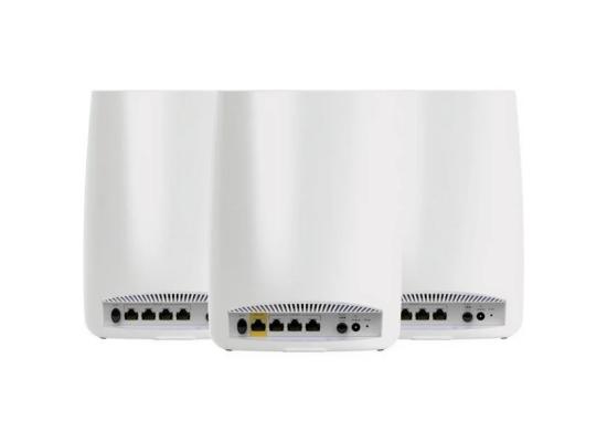 Netgear Orbi RBK53 Tri-Band AC3000 Wifi System Router + 2 Satellite extenders Weight 3 kg Brand Netgear Product Category Gaming Wireless Routers