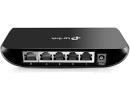 TP-Link 5 Port Gigabit Ethernet Network Switch | Plug and Play | Desktop or Wall-Mount | Plastic Case Ethernet Splitter | Fanless | Traffic Optimization | Unmanaged (TL-SG1005D),Black