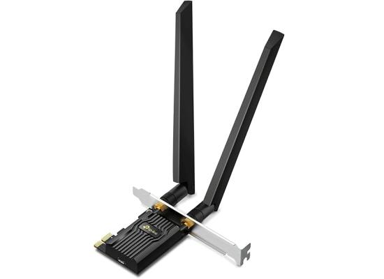 TP-Link WiFi 6E Intel AX210 AXE5400 PCIe WiFi Card for Desktop PC - (Archer TXE72E), Bluetooth 5.3, WPA3, 802.11axe Tri Band Wireless Adapter with MU-MIMO, OFDMA, Ultra-Low Latency, for Windows 10,11