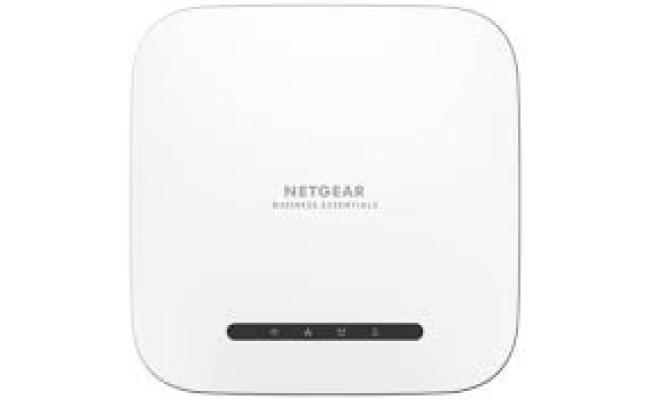 NETGEAR (WAX220) Wireless Access Point - Wi-Fi 6 Dual-Band AX4200 Speed | 1 x 1G Ethernet PoE+ Port | Up to 256 Devices | WPA3 Security | MU-MIMO | Power Adapter Not Included