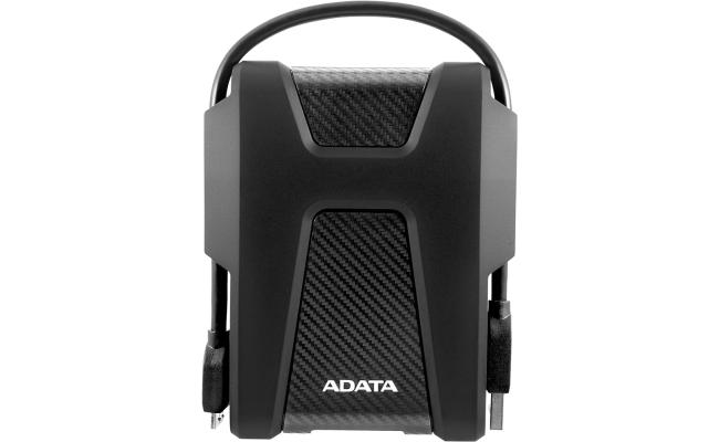 ADATA HD680 2TB USB 3.2 Gen 1 Portable Military Grade Shock-Resistant 2.5" External Hard Drive w - Black