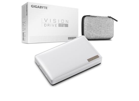 Gigabyte Vision Drive 1TB External USB Type-C SSD NVME (2000MB Read/Write) with USB3.2 Gen2x2 Expansion 