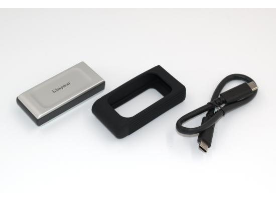 Kingston XS2000 500GB USB Type-C Portable External Solid State Drive (SSD) Up to 2000MB/s Read & Write