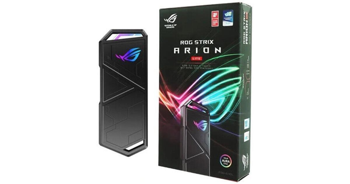 Amazon.com: ASUS ROG Strix Arion White M.2 NVMe SSD