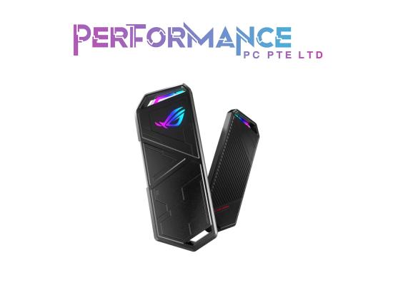 Asus ROG Strix Arion Lite M.2 NVMe SSD RGB Enclosure USB3.2 Gen 2 Type-C (10 Gbps), USB-C to C Cable, Thermal Pads Included